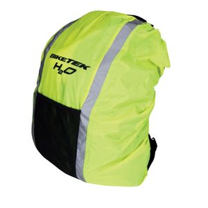 BikeTek Waterproof and Reflective Rucksack Cover