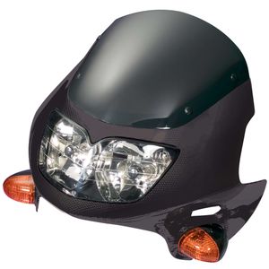Bike It Universal Raptor Fairing Headlight with Indicators