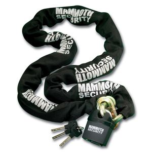 Bike-It Mammoth Security Hexagon Lock And Chain