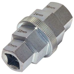 Bikeservice Motorcycle Front Wheel Spindle Removal Key