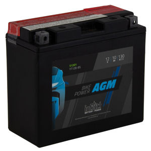 intAct Maintenance Free AGM Motorcycle Battery