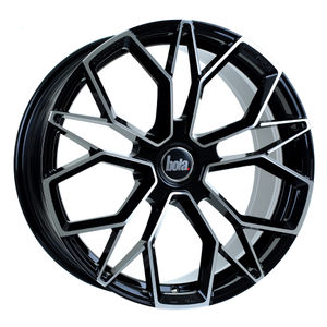 Bola FLF Alloy Wheels In Gloss Black Polished Face Set Of 4
