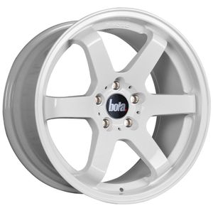 Bola B1 Alloy Wheels In White Set Of 4