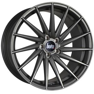 Bola ZFR Alloy Wheels In Matt Gunmetal Set Of 4