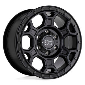 Black Rhino Midhill Alloy Wheels In Matt Gunmetal With Black Bolts Set Of 4