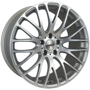 Calibre Altus Alloy Wheels in Silver / Matt Polished Face Set of 4