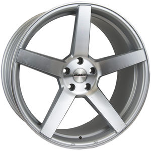 Calibre CC-Q Alloy Wheels in Silver Polished Face Set Of 4