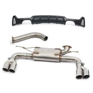 Cobra Sport 3&quot; M4 Style Conversion Exhaust Back Box With Diffuser