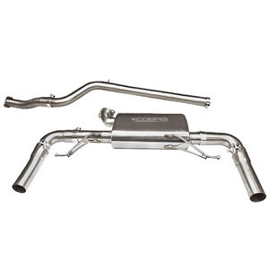 Cobra Sport Non-Resonated 2.5&quot; Cat Back Exhaust System
