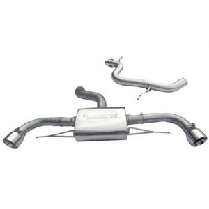 Cobra Sport Non-Resonated 3&quot; Cat Back Exhaust System