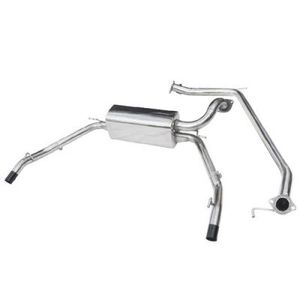 Cobra Sport Non-Resonated 2.5&quot; Cat Back Exhaust System