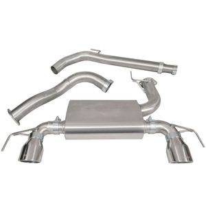 Cobra Sport Non-Resonated 3&quot; Front Pipe Back Exhaust System