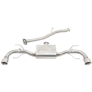 Cobra Sport Non-Resonated 2.5&quot; Cat Back Exhaust System