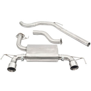 Cobra Sport Non-Resonated 2.5&quot; Cat Back Exhaust System
