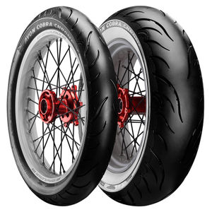 Avon Cobra Chrome Motorcycle Tyre Package