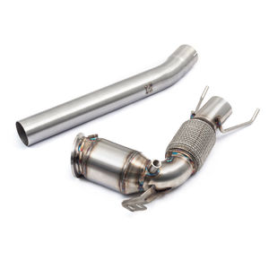 Cobra Sport Non-Resonated 3&quot; Downpipe With Hi-Flow Sports Cat
