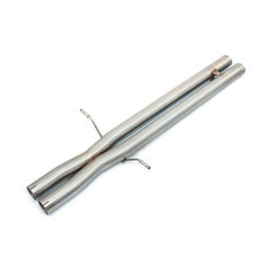 Cobra Sport Non-Resonated 3&quot; X-Pipe And Front Silencer Delete