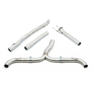 Cobra Sport Non-Resonated 3&quot; Cat Back Venom Exhaust System - Non-Valved