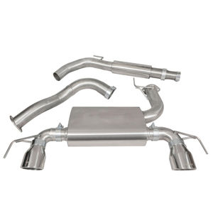 Cobra Sport Resonated 3&quot; Front Pipe Back Exhaust System