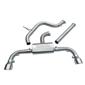 Cobra Sport Non-Resonated 3&quot; Cat Back Exhaust System
