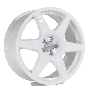 Compomotive MO 6 Alloy Wheels in White Set of 4