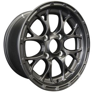 Compomotive CXR Alloy Wheels in Metallic Grey Set of 4