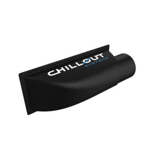 ChillOut Motorsports Quantum Cooler 90 Degree Carbon Fibre Air Plenum