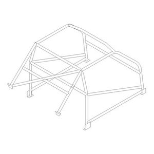 Custom Cages Lightweight Historic Weld In Competition Roll Cage