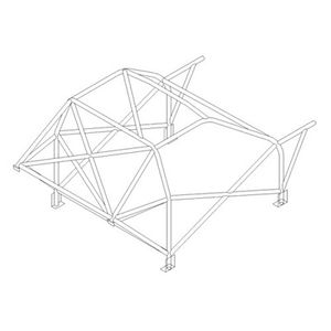 Custom Cages Lightweight Multi Point Weld In Competition Roll Cage
