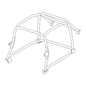 Custom Cages Lightweight Multi Point Weld In Competition Roll Cage
