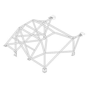 Custom Cages Lightweight International Multi Point Weld In Competition Roll Cage