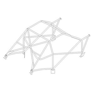Custom Cages Multi Point Weld In Competition Roll Cage