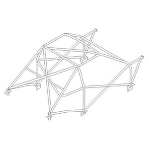 Custom Cages Multi Point Weld In Competition Roll Cage