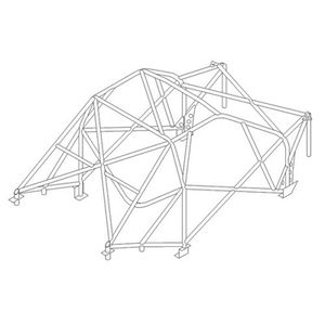 Custom Cages Lightweight Multi Point Weld In Competition Roll Cage