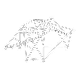 Custom Cages International Multi Point Weld In Competition Roll Cage