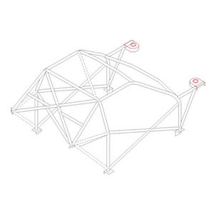 Custom Cages Multi Point Weld In Competition Roll Cage