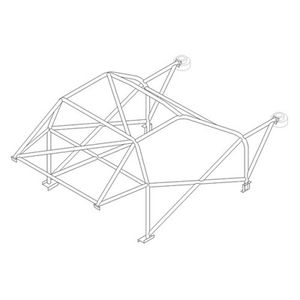 Custom Cages Multi Point Weld In Competition Roll Cage