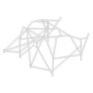 Custom Cages Lightweight International Multi Point Weld In Competition Roll Cage