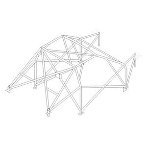 Custom Cages Lightweight Multi Point Weld In Competition Roll Cage