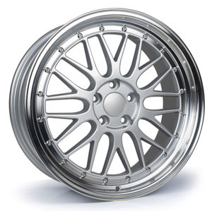 Dare LM Alloy Wheels In Silver With Polished Lip Set Of 4