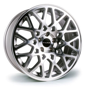 Dare LG2 Alloy Wheels In Silver With Polished Face Set Of 4