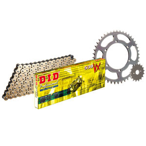 D.I.D MXK-006OEM+1 520DZ2 Gold Chain And 13 Teeth/50 Teeth Sprocket Kit