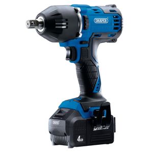 Draper D20 20V 1/2&quot; Sq. Drive Mid-Torque Impact Wrench (400Nm) - 99251