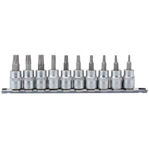 Draper 3/8&quot; Sq. Dr. 48mm Long TX STAR Socket Bit Set (10 Piece)