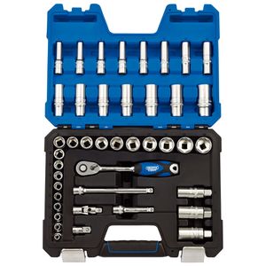 Draper 3/8&quot; Sq. Dr. Metric Socket Set (42 Piece)