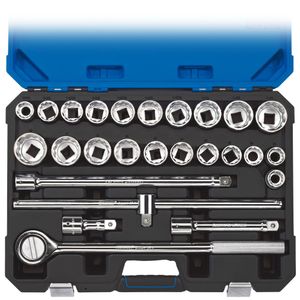 Draper 3/4'' Sq. Dr. MM/AF Combined Socket Set