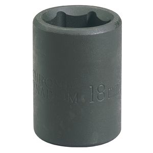 Draper Expert 18MM 1/2&quot; Square Drive Impact Socket - 410MMB