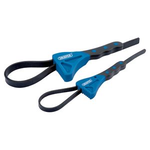 Draper 2 Piece Soft Grip Strap Wrench Set - SWR2