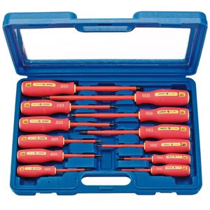 Draper 12 Piece Fully Insulated Screwdriver Set - 952/12