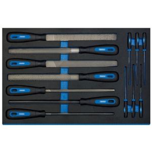 Draper Hand File Set In 3/4 Drawer EVA Foam Insert Tray - IT-EVA29